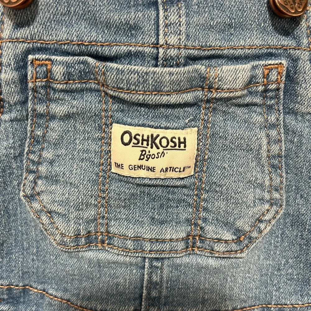 OshKosh B'gosh Light Blue Denim Baby Overalls